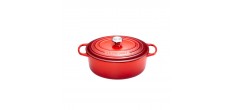 Cocotte Signature Ovale 4,1 L Rouge Cerise (27 cm)