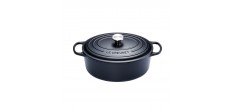 Cocotte Signature Ovale 6,3 L Noir Mat (31 cm)