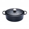 Cocotte Fonte Signature Ovale 7,5 L Noir Mat (33 cm)