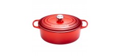 Signature Ovale Stoofpot 14,8 L Kersenrood (40 cm)