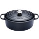 Cocotte Fonte Signature Ovale 13,9 L Noir Mat (40 cm) - Le Creuset
