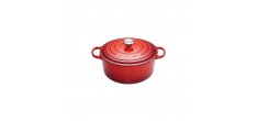 Cocotte Signature Ronde 1,8 L Rouge Cerise (18 cm)