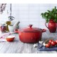 Cocotte Fonte Signature Ronde 1,8 L Rouge Cerise (18 cm)  - Le Creuset