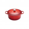 Cocotte Fonte Signature Ronde 2,4 L Rouge Cerise (20 cm)