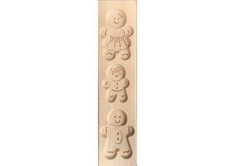 Houten Speculaasvorm Gingerbreadman - Patisse