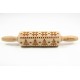 Rouleau à Empreintes en Bois Scandinavian Christmas 23 cm - Folkroll