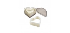 Emporte-Pièces Lisses Coeur 7 pcs