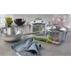 Apollo 7 Primeur Batterie de cuisine Casseroles Inox 3 pcs - Demeyere