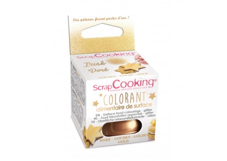 Oppervlak Voedsel Kleuragent Goud 5 g - Scrapcooking