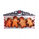 Emporte Pièces Bonhommes Pain d'Epices 4 pcs - Scrapcooking