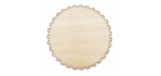 Support à Gâteaux Rond en Bois 29 cm