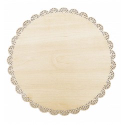 Ronde Houten Taarthouder 29 cm - Scrapcooking Ronde Houten Taarthouder 29 cm - Scrapcooking