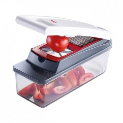 Multisnijder Dicer Star Plus Groenten- en Fruitsnijder met Opvangbakje - Westmark Multisnijder Dicer Star Plus Groenten- en Fruitsnijder met Opvangbakje - Westmark