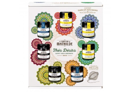Thee en infusiedoos "Thés Désirs Sont des Ordres" - Comptoir de Mathilde