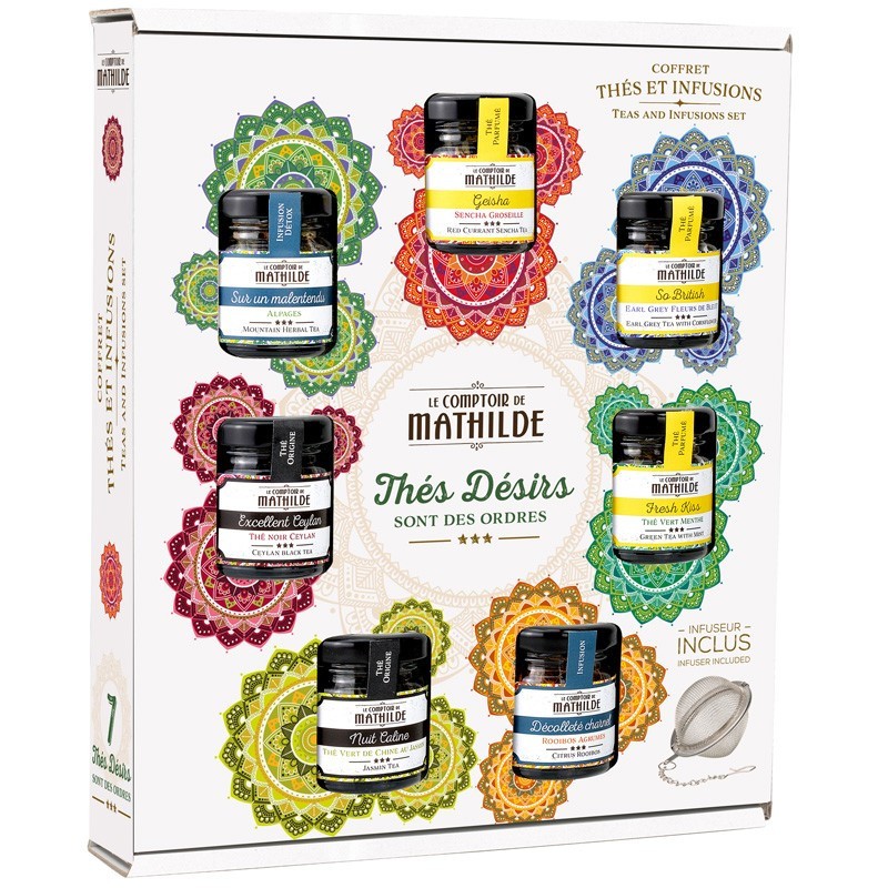 Coffret Thé Prestige: 3 de nos meilleurs thés à offrir