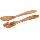 Serveerbestek voor Pasta Olijfhout 30 cm - Cosy Trendy