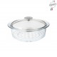 Cuit Vapeur en Verre 24 cm - Cristel