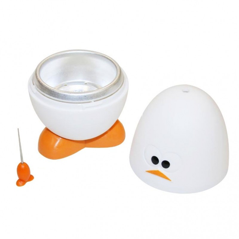 Micro Onde Cuiseur à Oeufs Egg Boiler Cooker Microwave Rapide Cuit-œuf 4  oeufs pour Cuisson au Micro-Ondes de cuiseur 