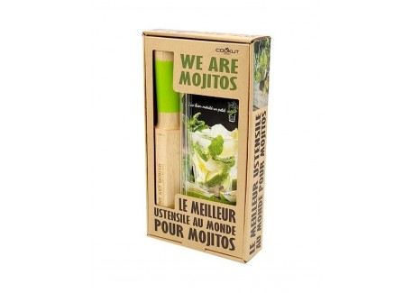 We Are Mojitos Mojito Geschenkdoos, Doseerstamper, Recepten en Rietjes - Cookut