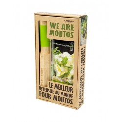 We Are Mojitos Mojito Geschenkdoos, Doseerstamper, Recepten en Rietjes - Cookut We Are Mojitos Mojito Geschenkdoos, Doseerstamper, Recepten en Rietjes - Cookut