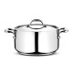 Accademia Casserole 18 cm 2,2 L avec Couvercle - Lagostina