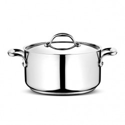 Accademia Casserole 18 cm 2,2 L avec Couvercle - Lagostina Accademia Casserole 18 cm 2,2 L avec Couvercle - Lagostina