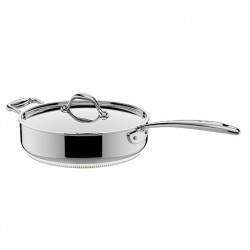 Accademia Sauteerpan 26 cm 3,3 L met Deksel - Lagostina