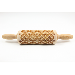 Rouleau à Empreintes en Bois Chinese 23 cm - Folkroll Rouleau à Empreintes en Bois Chinese 23 cm - Folkroll
