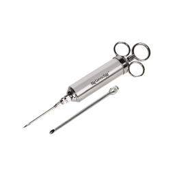 Injecteur de Saveur Seringue Inox pour Marinade - Big Green Egg Injecteur de Saveur Seringue Inox pour Marinade - Big Green Egg