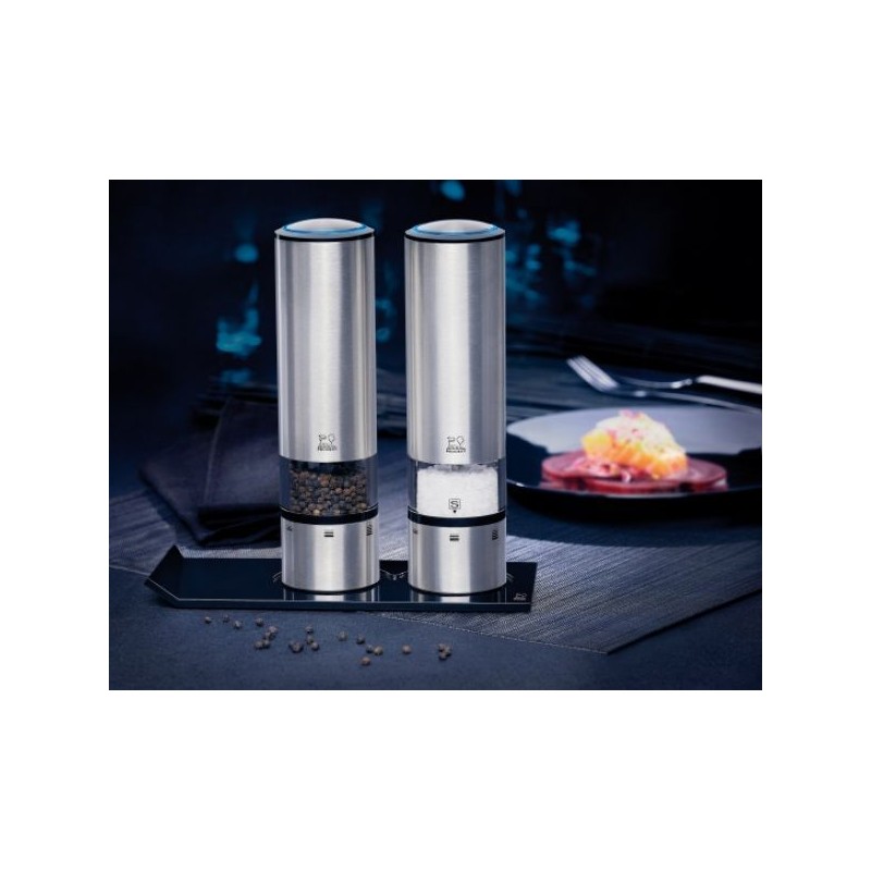 Elis Sense Moulin à Sel Électrique 20 cm Inox U'Select  - Peugeot