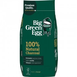 Charbon de Bois Naturel Hêtre et Charme de Qualité Supérieure 9 Kg - Big Green Egg Charbon de Bois Naturel Hêtre et Charme de Qualité Supérieure 9 Kg - Big Green Egg