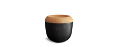 Pot à Ail avec Couvercle 1 L Noir Mat Truffe