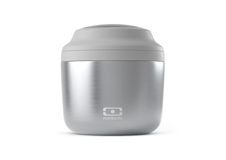 Element Bento LunchBox Isotherme Gris Silver 550 ml - MonBento