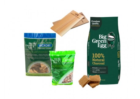 Smoking Pack N°1 - Cedar - Hickory - Apple 5 dlg - Big Green Egg