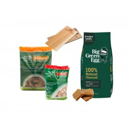 Pack Fumage N°2 - Cèdre - Mesquite - Cerisier 5 pcs - Big Green Egg Pack Fumage N°2 - Cèdre - Mesquite - Cerisier 5 pcs - Big Green Egg