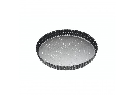 Moule à Tarte Perforé Fond Amovible 25 cm  - KitchenCraft