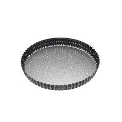 Moule à Tarte Perforé Fond Amovible 25 cm - KitchenCraft