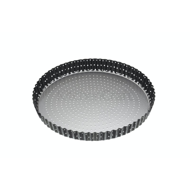 Moule à Tarte Perforé Fond Amovible 25 cm  - KitchenCraft