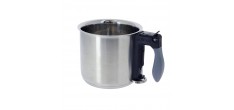 Dubbelwandige RVS Bain Marie Kookpan 16 cm