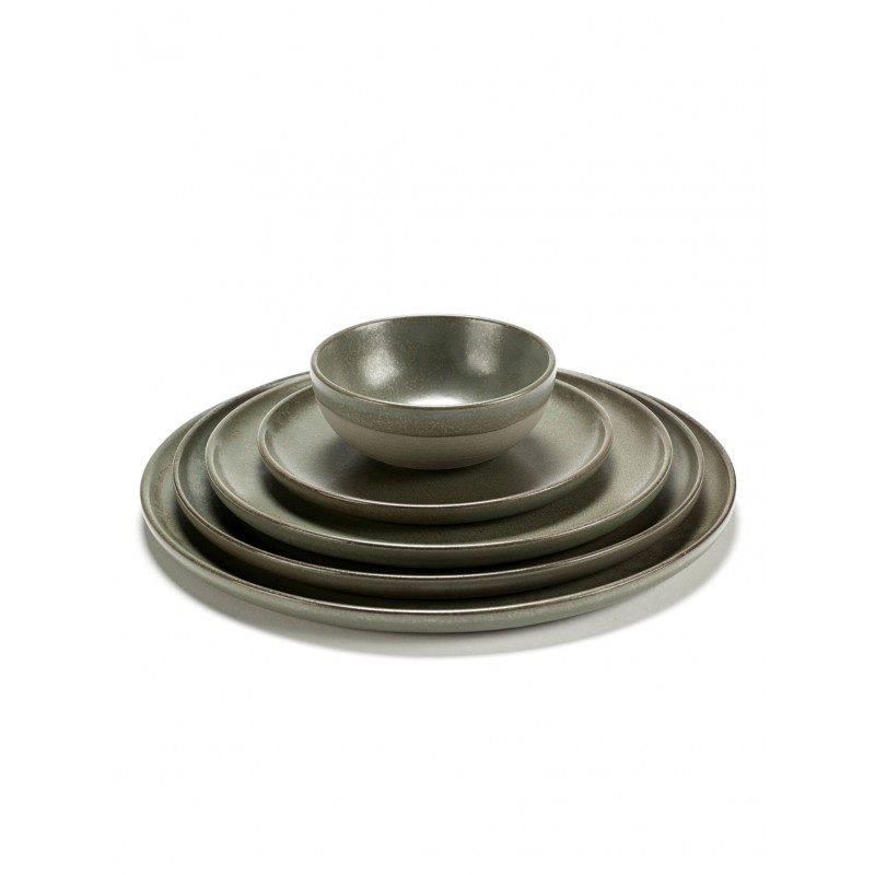 Serax - Sergio Herman Surface Assiette à Dessert 21 cm Camo Green - Les  Secrets du Chef