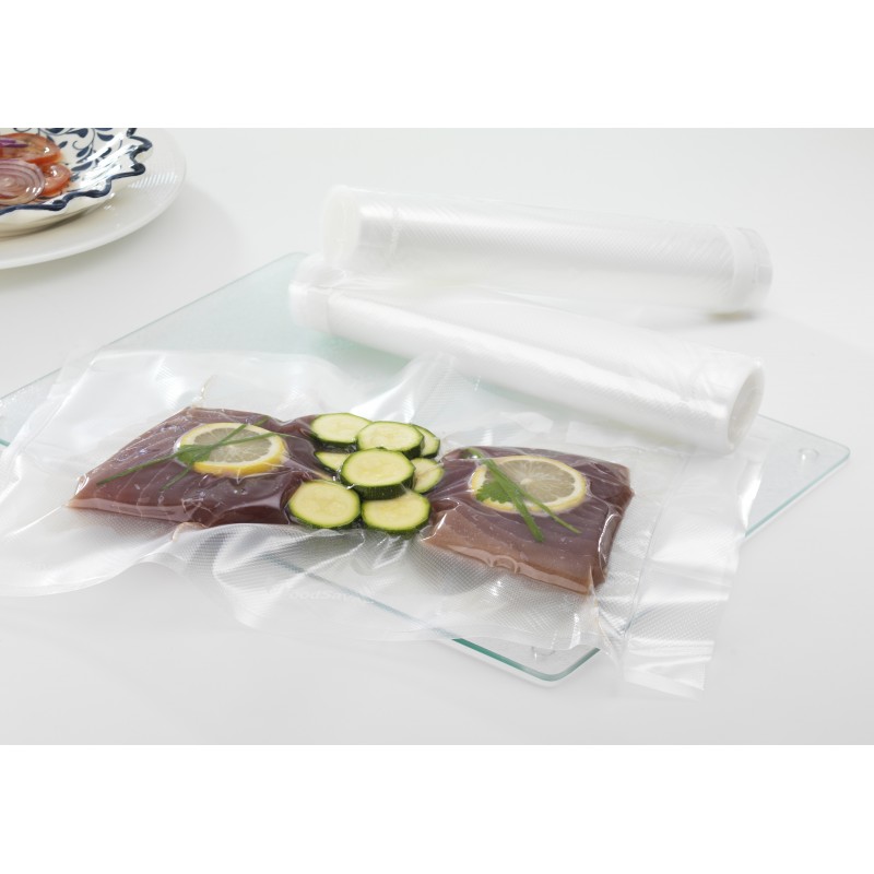 Rouleaux Sacs Sous Vide 28 cm x 5 5 m 2 pcs