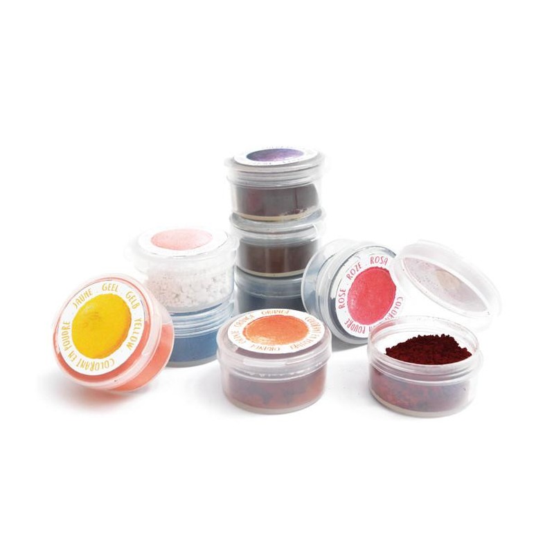 Scrapcooking - Set 9 Mini Colorants Alimentaires Naturels - Les Secrets du  Chef