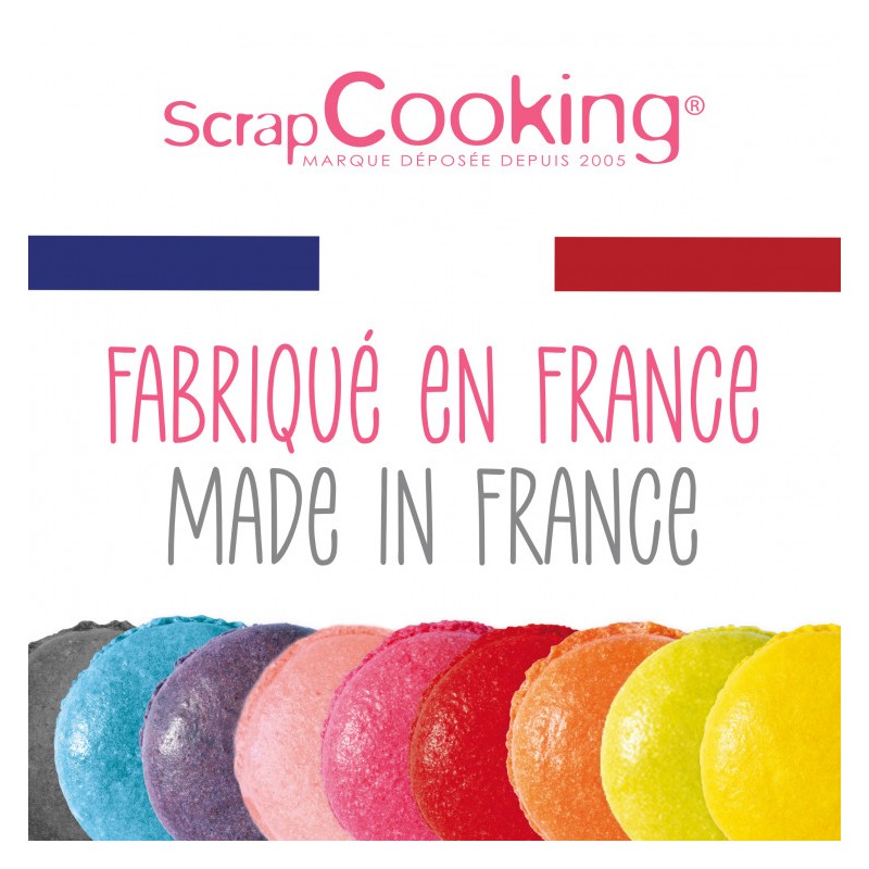 Scrapcooking - Colorant Poudre Rose Poudré 5 g - Les Secrets du Chef