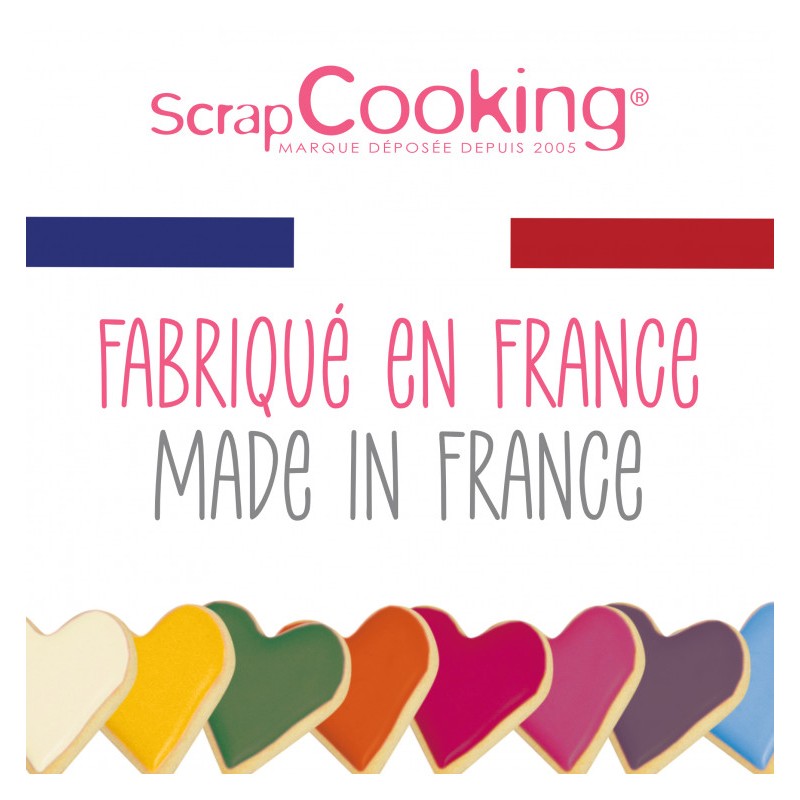 Colorant alimentaire d'origine naturelle - noir - Scrapcooking