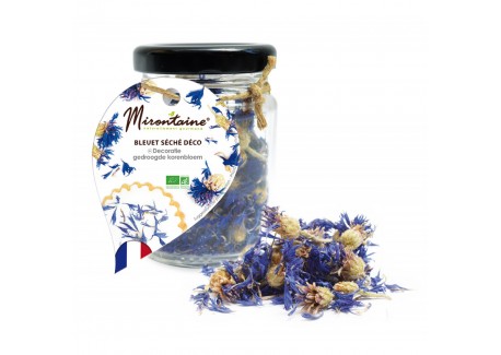 Fleurs de Bleuet Séchées Bio Déco 4,5 g - Mirontaine