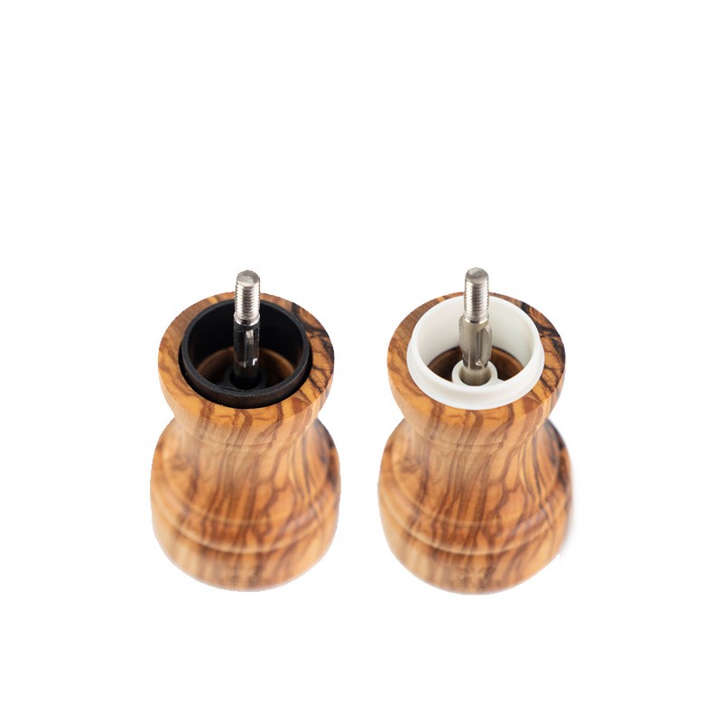 Bistro Duo Moulins à Poivre et à Sel 10 cm Bois d'Olivier  - Peugeot
