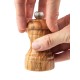 Bistro Duo Moulins à Poivre et à Sel 10 cm Bois d'Olivier - Peugeot