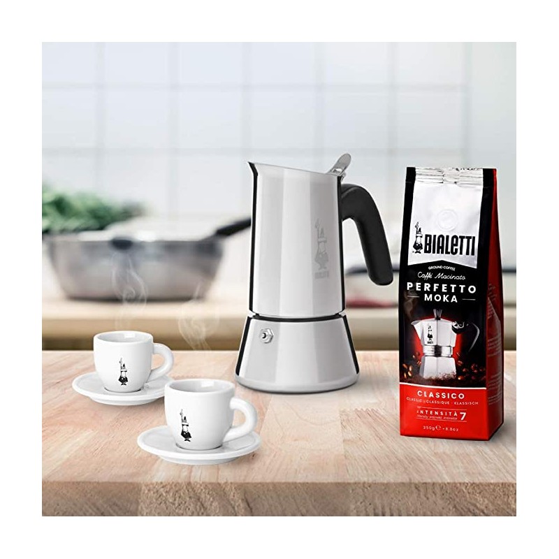 Cafetière italienne Moka induction 4 tasses noir - Bialetti - Noir