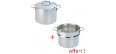 Apollo 7 Pasta Set Kookpot 24 cm 8 L + Pasta Inzet Gift Set