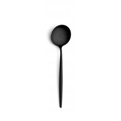 Moon Black Lepel Mat Staal Zwart - Cutipol Moon Black Lepel Mat Staal Zwart - Cutipol